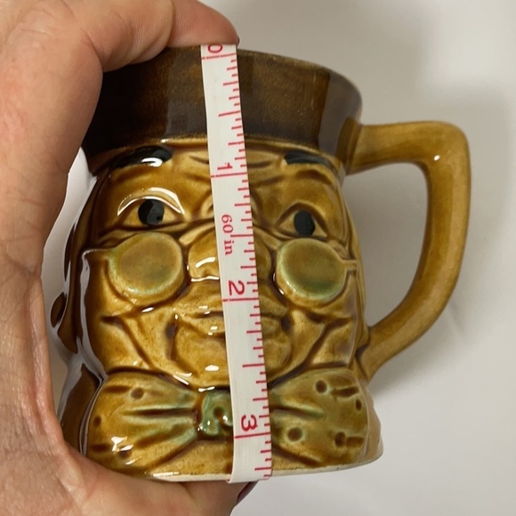 Teapot 1950’s Toby Style Set Japan Ben Franklin Cream Sugar - Picture 10 of 17